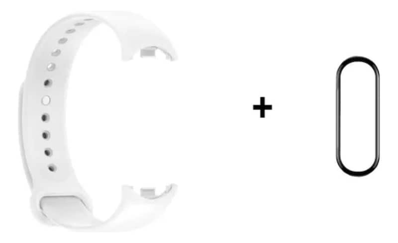 Pulseira Para Xiaomi Mi Band 8 De Silicone + Pelicula