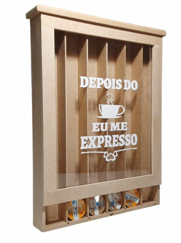 Quadro Cápsulas Três Corações Depois Do Café Eu Me Expresso