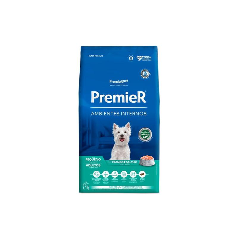 Ração Premier Ambiente Interno Cães Adultos Raças Pequenas 7.5kg