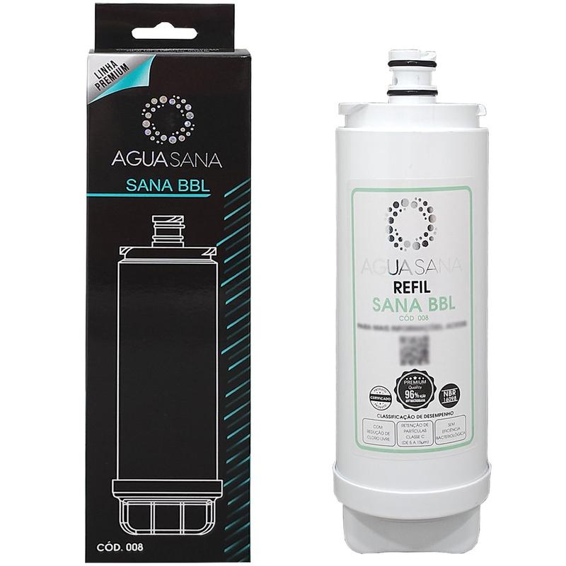 Refil Agua Sana 008 Sana BBL Compatível New Up/Docol Vitalis