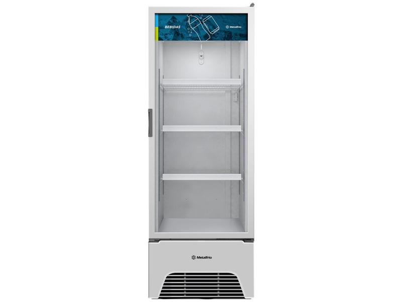 Refrigerador expositor vertical bebidas 403l metalfrio 220v