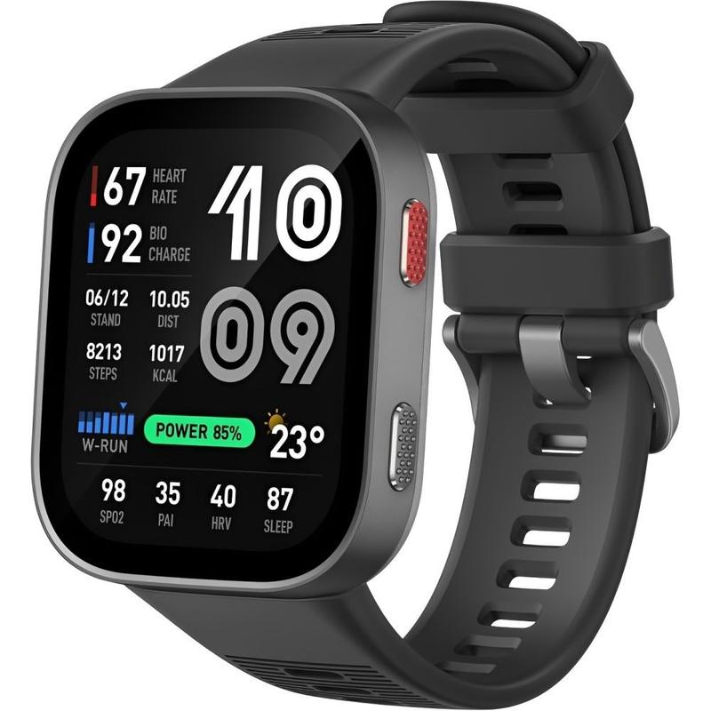 Relógio Amazfit Bip Max / Tela 2.07 AMOLED / GPS / 5 ATM / Bluetooth 5.3