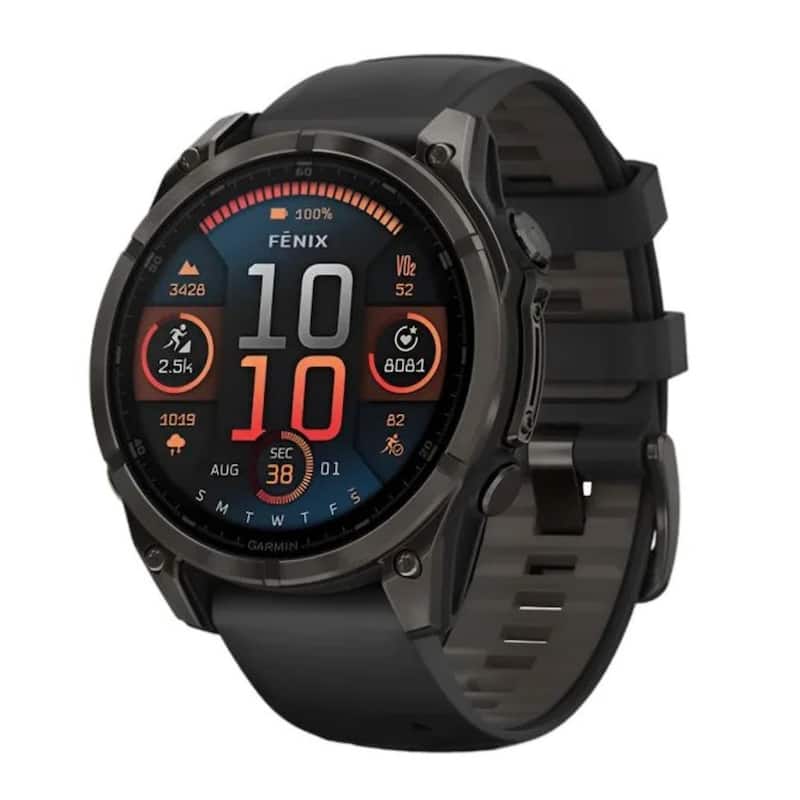 Relógio garmin fenix 8 47mm 010-02904-00 cinza
