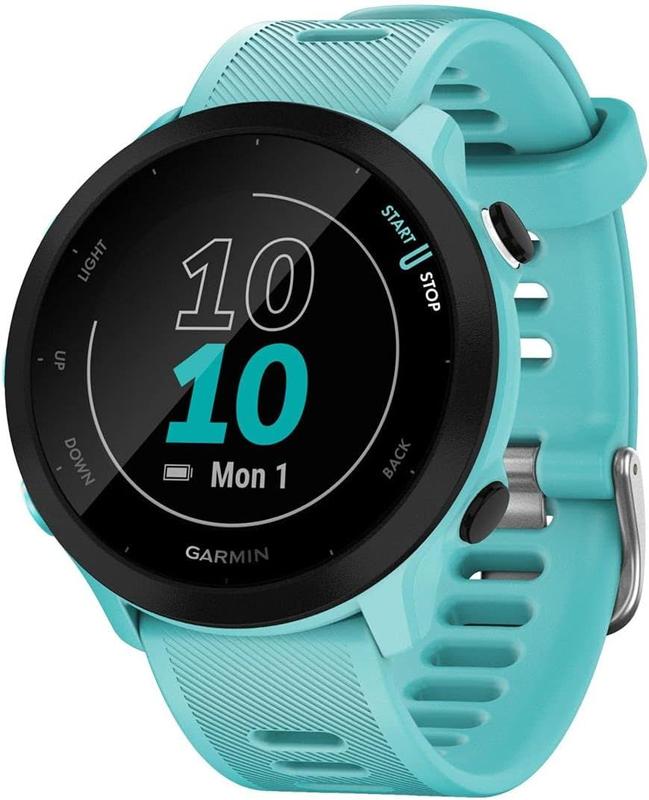 Relogio Smartwatch Garmin Forerunner 55 - Monitor Cardíaco, GPS Bluetooth - Original