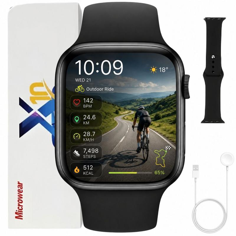 Relogio Inteligente S10 Smart Watch Masculino Feminino Recebe Faz Ligaçoes Notificaçoes Serie 10