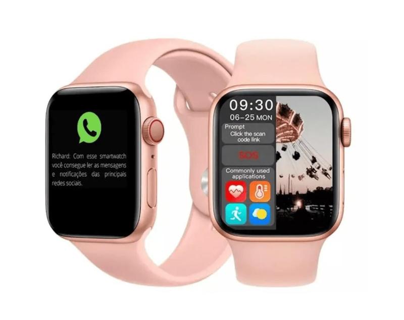 Relógio Inteligente Smart Watch S8 Ultra Troca Foto de Fundo