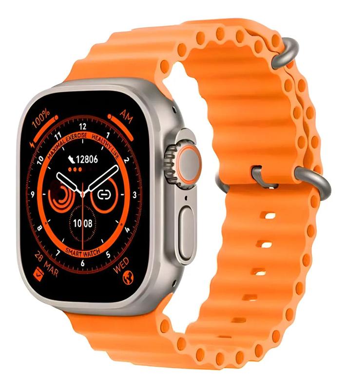 Relógio Smartwatch Bazik Prime W69 Ultra Série 9 IP68 NFC GPS