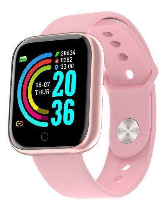 Relogio Smartwatch Feminino Masculino D20 Fit Pro Inteligente Oferta