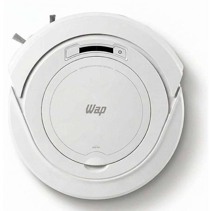 Robô Aspirador WAP W90 3 em 1 Varre Aspira e Passa Pano Autonomia 1h40 Filtro Lavável