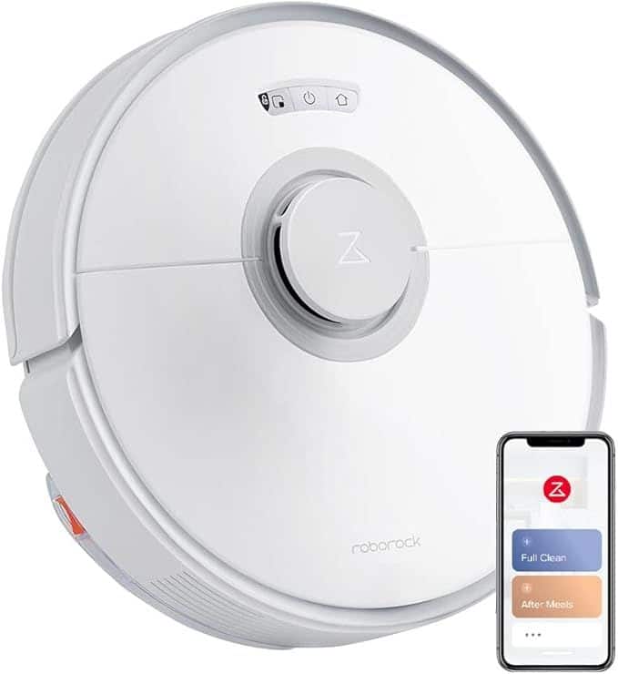 Robô Aspirador e Passa Pano Roborock Q7 Max Branco 4200Pa