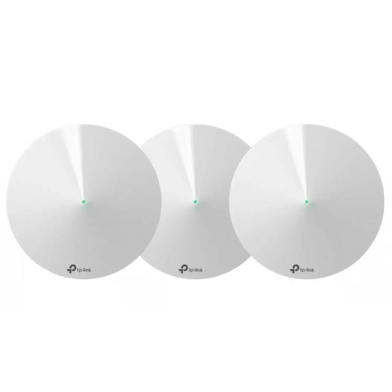 Roteador + Repetidor AC1300 Deco M5 Tp-Link (Sistema Mesh WiFi em Toda a Casa) CX 3 Unidades