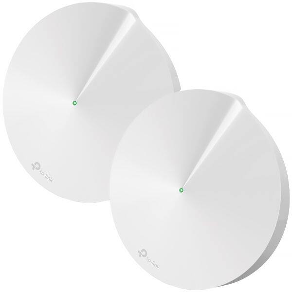 Roteador Wireless TP-Link Deco M5 AC1300 2-Pack 400 MBPS Em 2.4GHZ + 867 MBPS Em 5GHZ - Branco