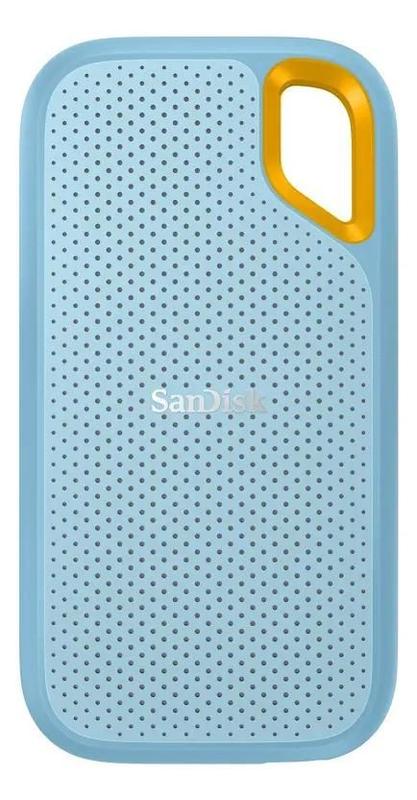 SanDisk SSD Portátil Extreme 1TB Azul - Armazenamento Externo Ultra Rápido e Resistente com Loop