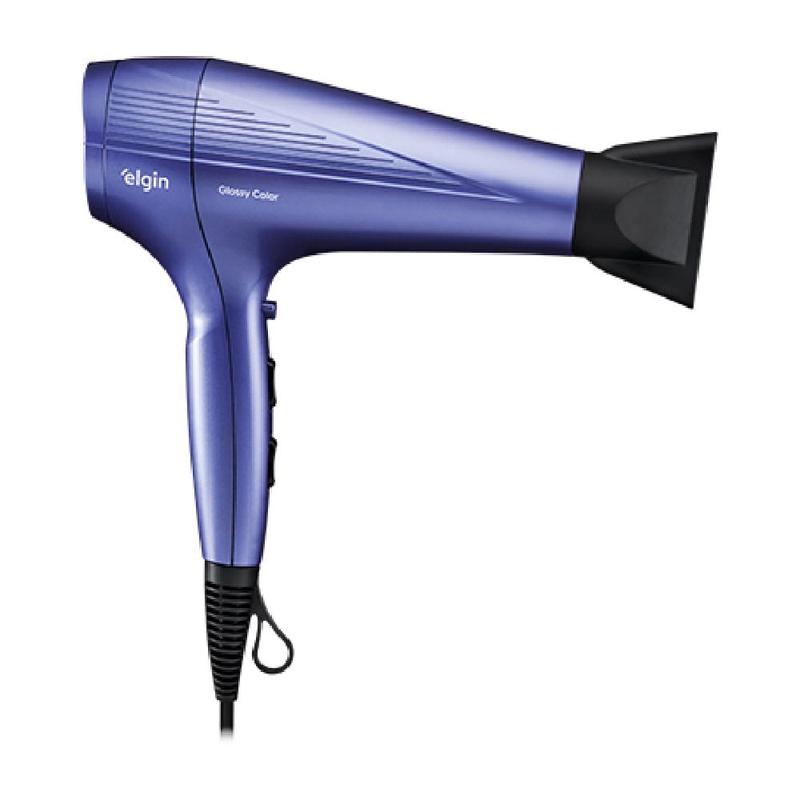 Secador de Cabelo Glossy Color 2000 Watts 110 Volts - 42SEB2001000 - ELGIN
