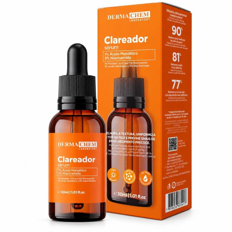 Sérum Facial Dermachem Clareador Àcido Mandélico e Niacinamida 30ml