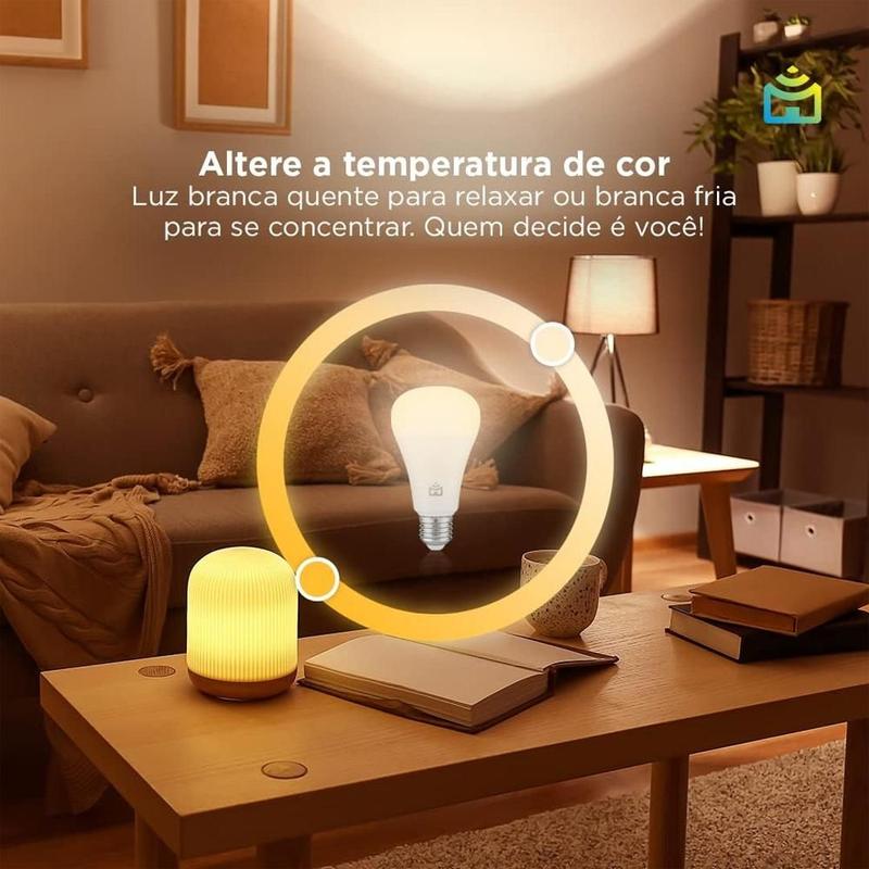 Smart lâmpada Wi-Fi Positivo RGB 9 W, foto 5 do anúncio