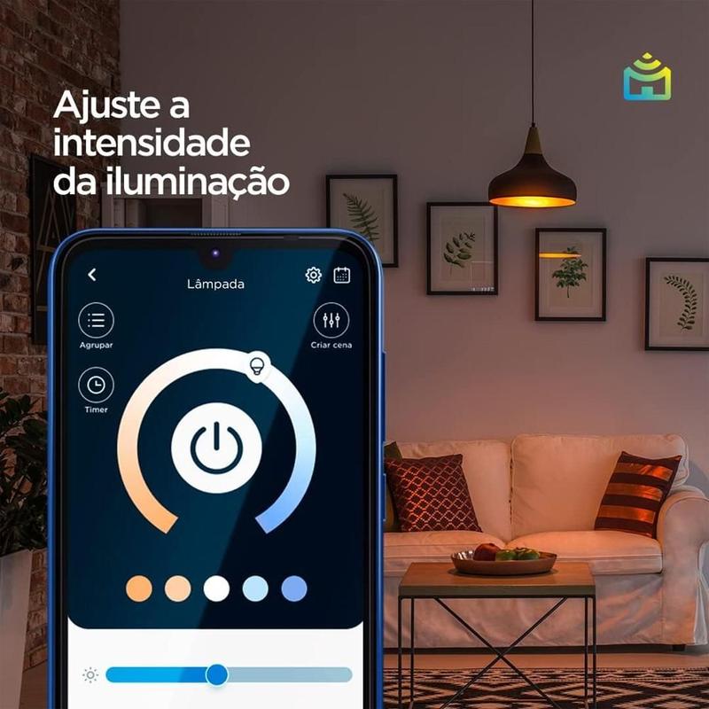 Smart lâmpada Wi-Fi Positivo RGB 9 W, foto 6 do anúncio