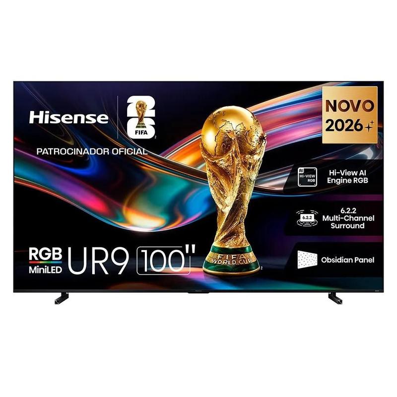 Smart TV Hisense 4k 100 Polegadas 100ur9sg RGB Miniled 4K 100ur9sg