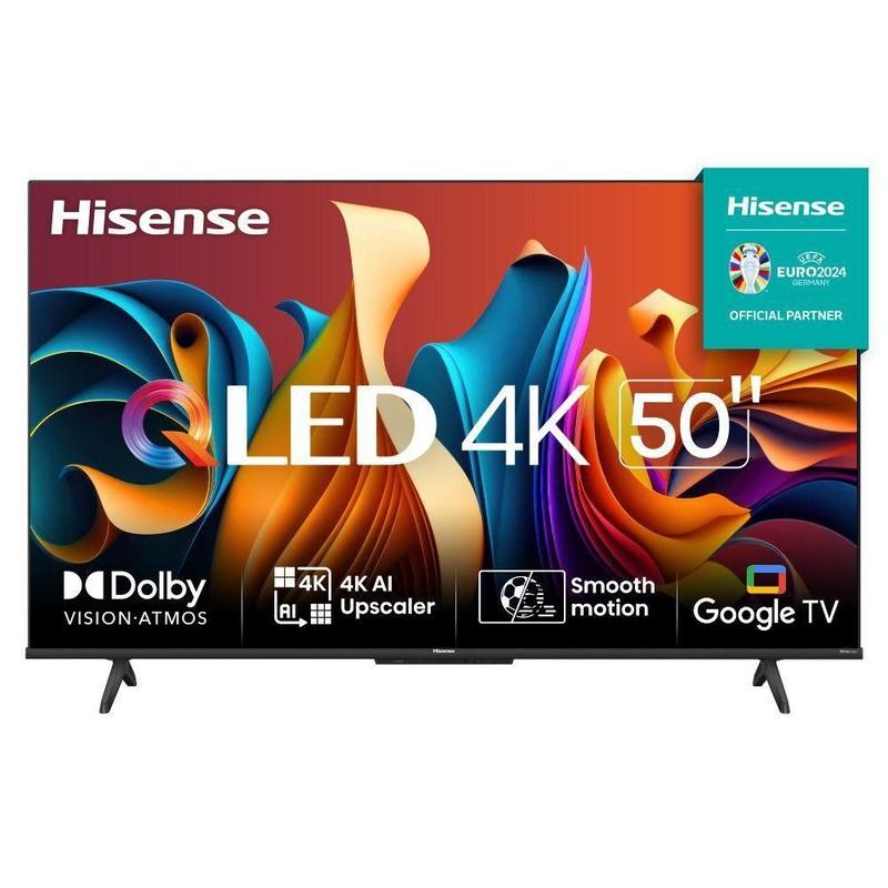 Smart TV Hisense 50Q6N 50 Polegadas 4K QLED Preto