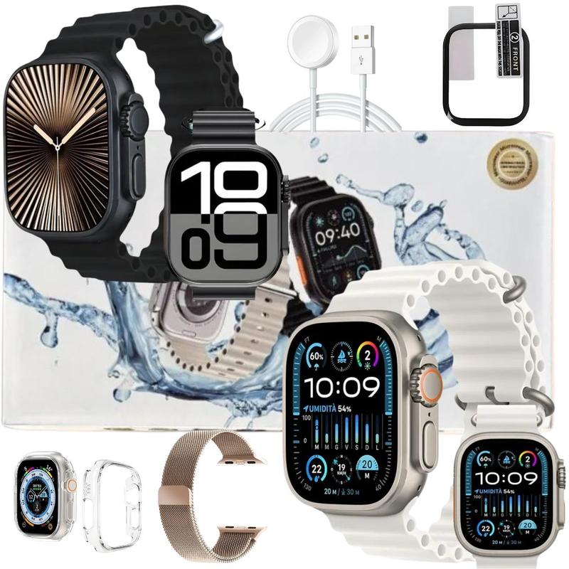 Smart Watch Relogio Inteligente Ultra U4 Microwear Tela Amoled 49mm Chatgpt Gps Bussola