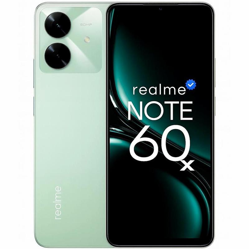 Smartphone Realme Note 60x 128GB Tela 90Hz Bateria 5000mAh IP54 Resistência ArmorShell