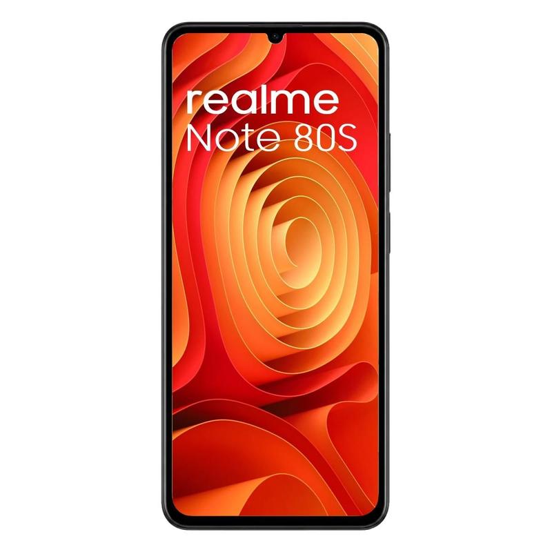 Smartphone Realme Note 80S 4G - 128GB, 4GB RAM, Câmera 8MP + Selfie 5MP - Preto - RMX5388