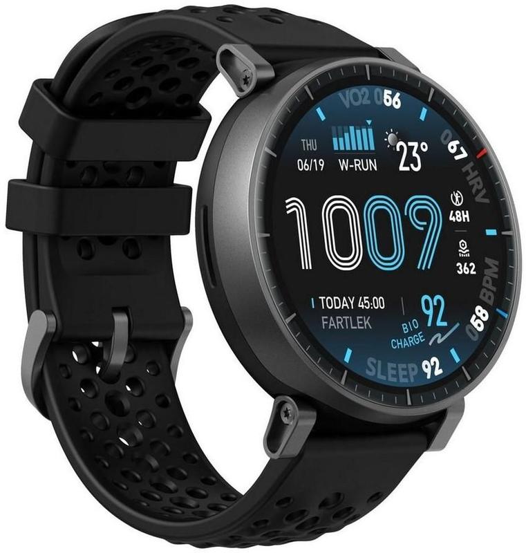 Smartwatch Amazfit Active Max Premium Amoled 1.5 GPS 5 Satélites 25 Dias Bateria 170 Modos Chamadas Bluetooth 4GB Memór
