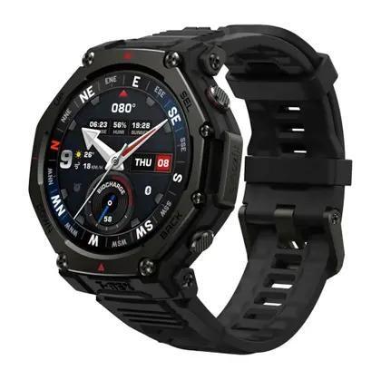 Smartwatch Amazfit T-Rex 3 Pro Black Titânio Safira Oferta Especial