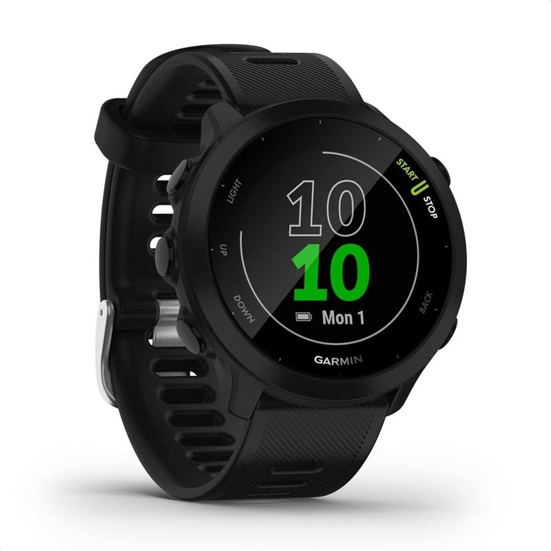 Smartwatch Garmin_Forerunner 55, GPS incorporado, 2 semanas de bateria, 5ATM, 010-02562-10