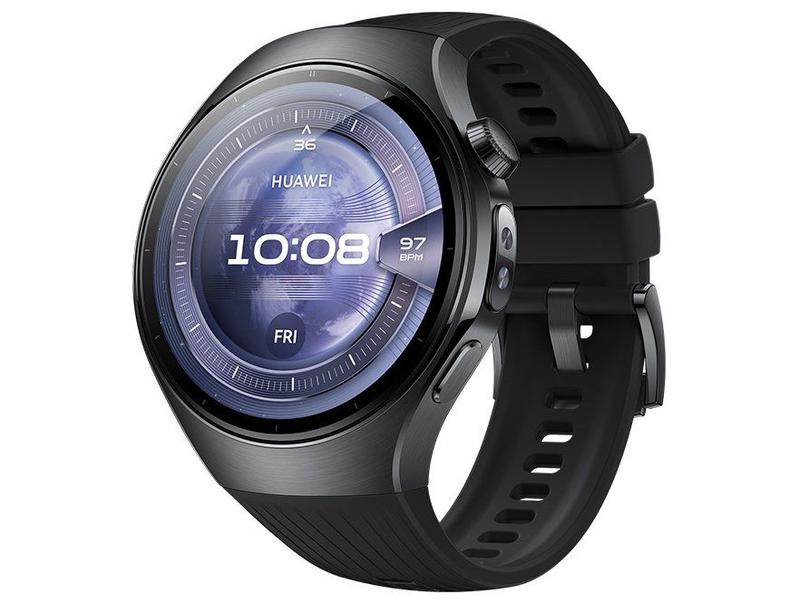 Smartwatch HUAWEI WATCH 5 GPS Tecnologia X-TAP Multissensorial, Chamadas Celular com eSIM Sensor ECG