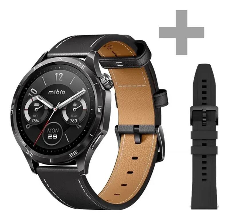 Smartwatch Mibro Watch GT Com GPS 5ATM Strava Tela Amoled SpO2