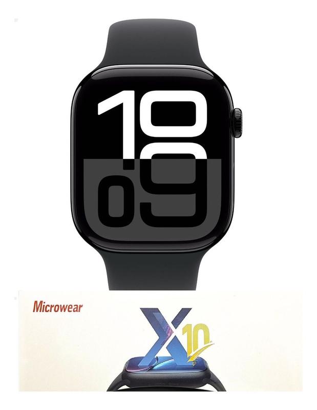 Smartwatch S10 Pro Preto Serie 10 Nfc Chatgpt Original Ios Android Masculino e Femino Original