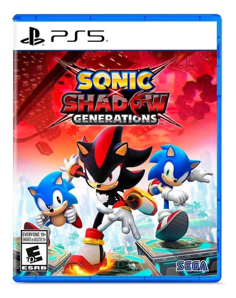 Sonic X Shadow Generations PS 5 Midia Fisica Lacrado