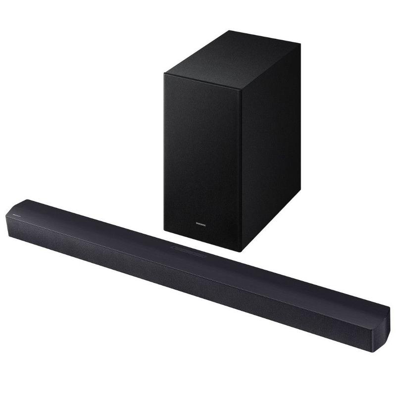 Soundbar Samsung Hw B450f Subwoofer Sem Fio Com 21 Canais