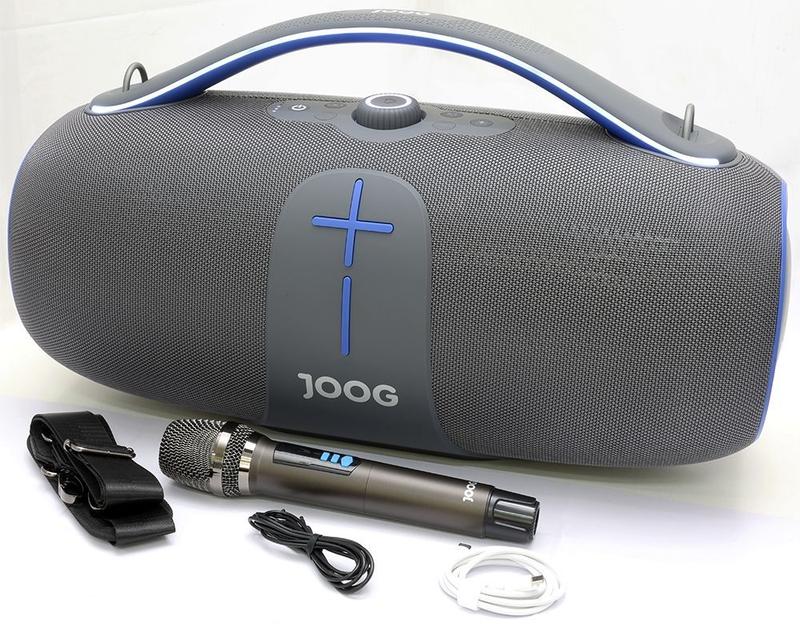 Speaker Joog Pair King 400W Bluetooth TWS com Microfone Sem Fio