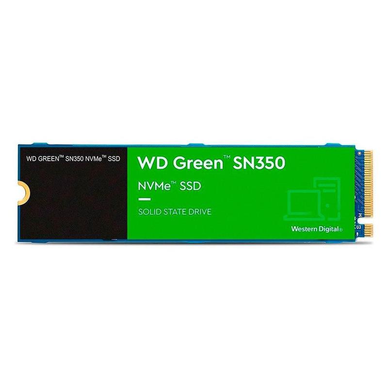 SSD SanDisk SN350, 1TB, M.2 2280, PCIe 3.0 x4, NVMe, Leitura: 2400 MB/s, Gravação: 1850 MB/s, Verde - WDS100T2G0C