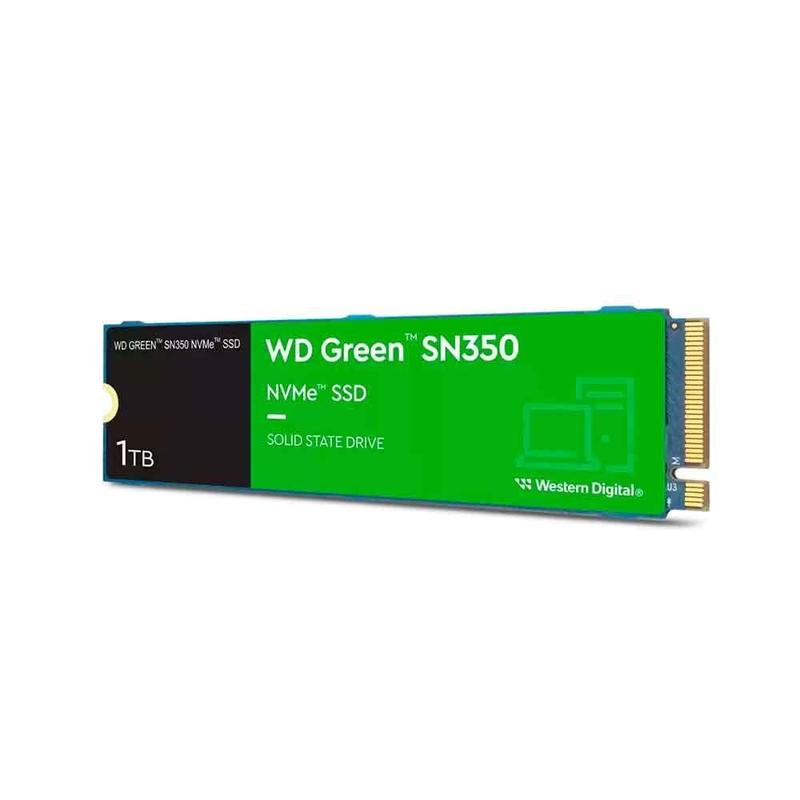 SSD M.2 2280 Western Digital Green SN350 1TB NVME - WDS100T3G0C