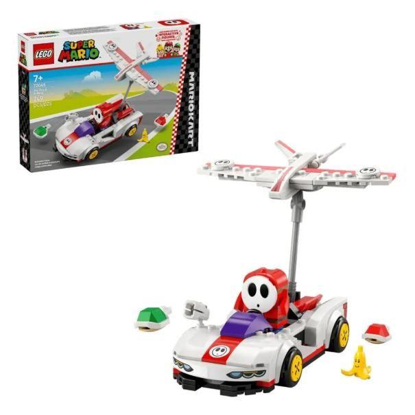 Super Mario Mario Kart Shy Guy & P-wiing Lego 72045