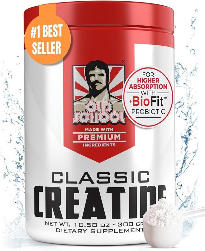 Suplemento de creatina monohidratada micronizada Old School Labs 5000 mg