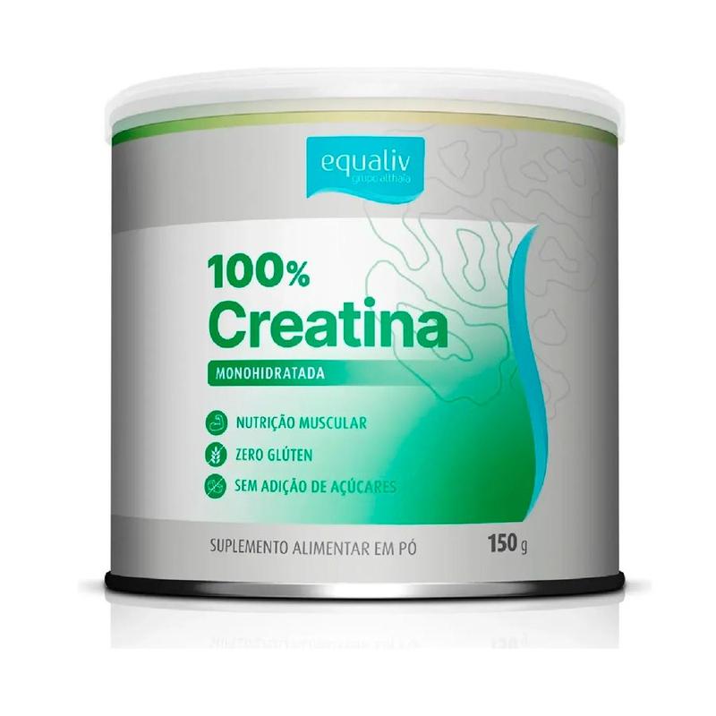 Suplemento Equaliv 100 Creatina 150g Sem Sabor