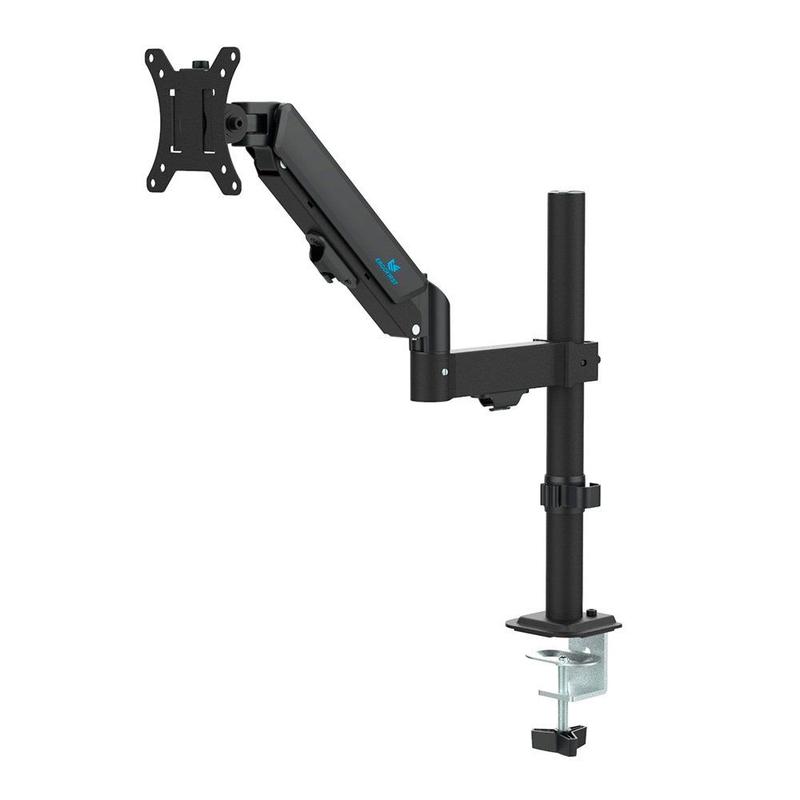 Suporte de Mesa Articulado para Monitor de 17" a 32" Ergofirst, Ajuste com Pistão a Gás, Preto - G16-C012P