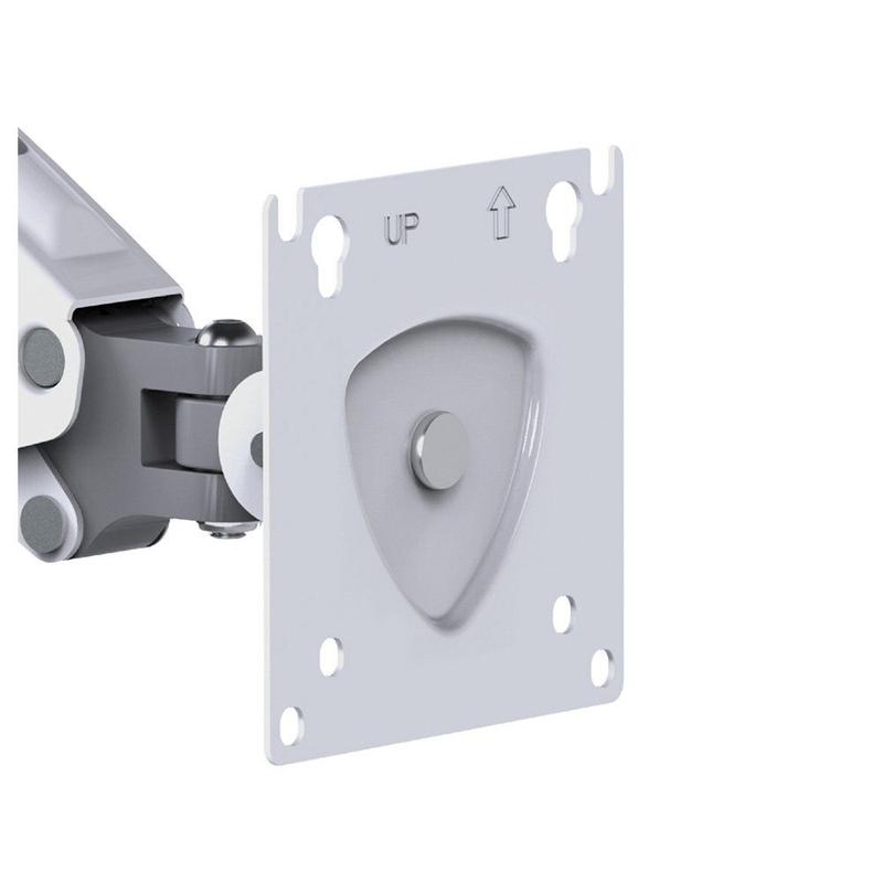 Suporte de Mesa Articulado para Monitor de 17" a 35" ELG, com Pistão a Gás, Branco - F80W