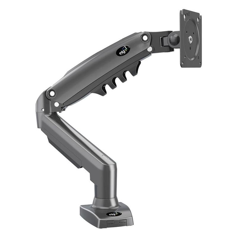 Suporte de mesa para Monitor ELG, 17 à 35, com Pistão a Gas, Altura Ajustável - F80N