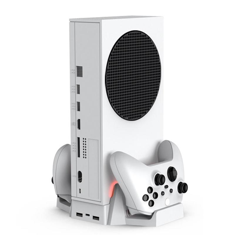 Suporte de resfriamento para Xbox Series S carregamento controle e bateria 800mAh