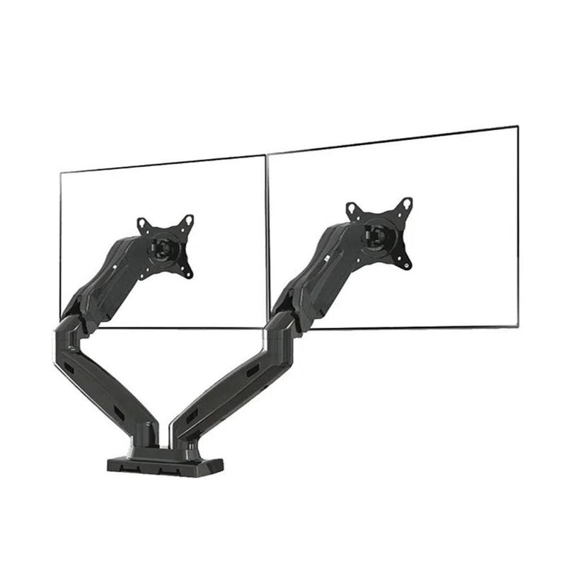 Suporte para 2 Monitores Ergonômico Articulado de Mesa com Pistão a Gás de 17 a 35 Polegadas F160N ELG