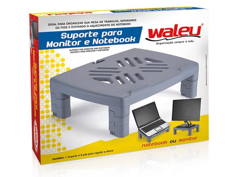 Suporte para Notebook e Monitor Waleu