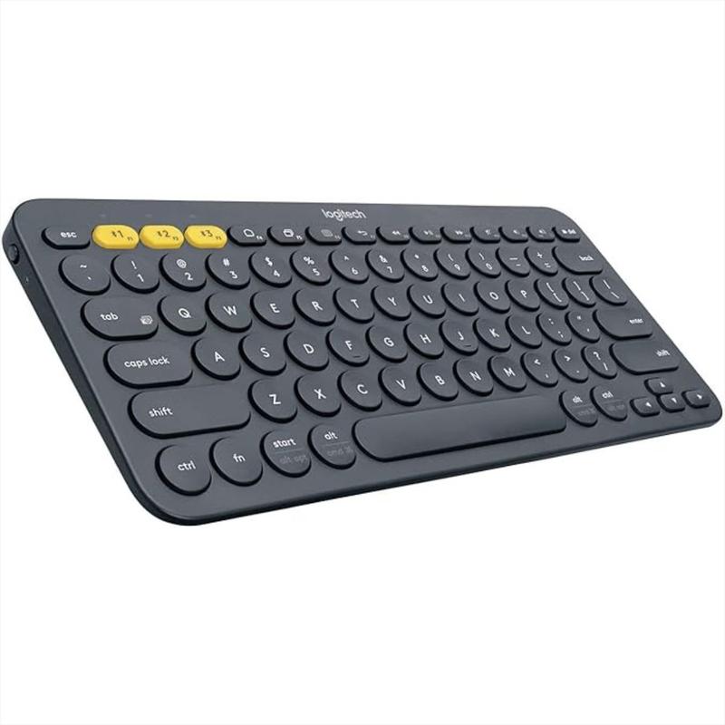 Teclado Bluetooth Logitech K380 - Multidispositivo - Layout ANSI (Sem Ç)