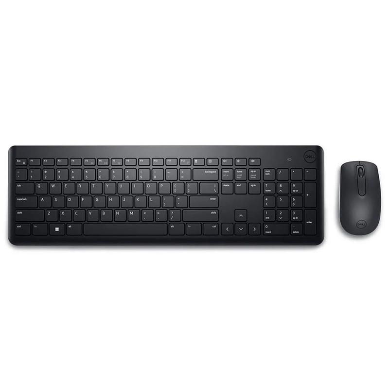 Combinação De Teclado E Mouse Sem Fio Dell Km3322w Preto