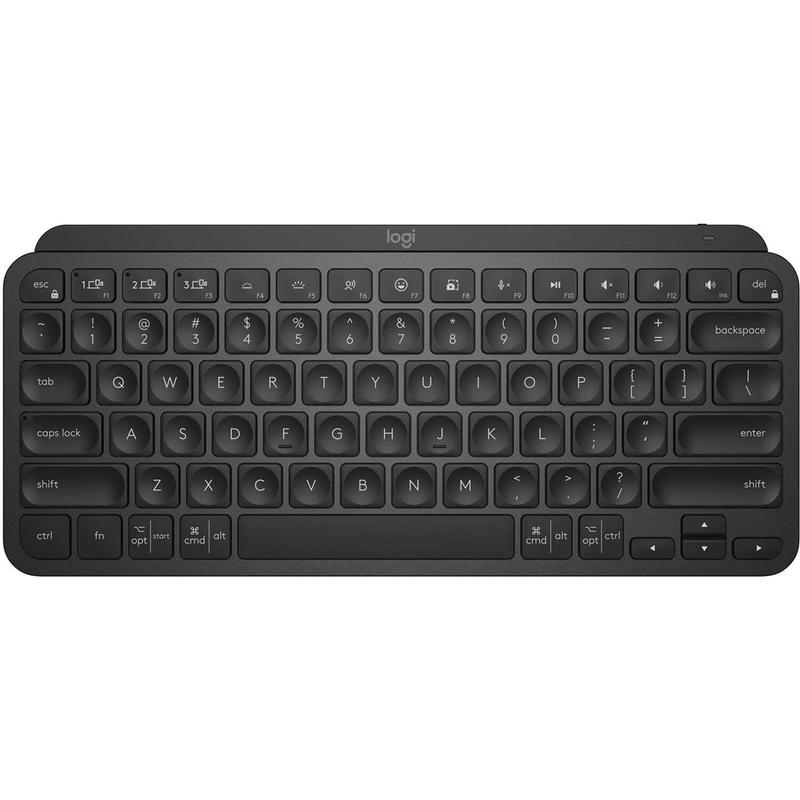 Teclado Logitech MX Keys Mini sem fio Bluetooth preto