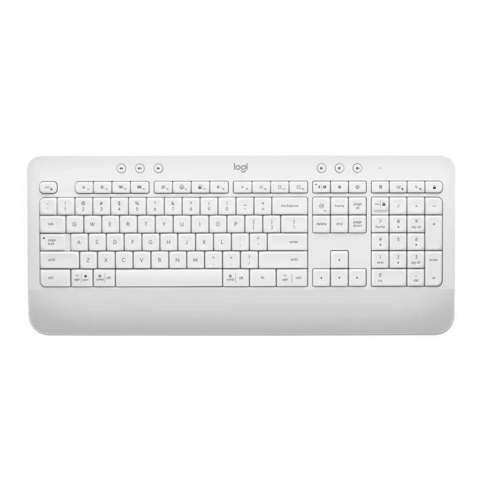 Teclado Logitech Signature K650 Sem Fio US layout Branco